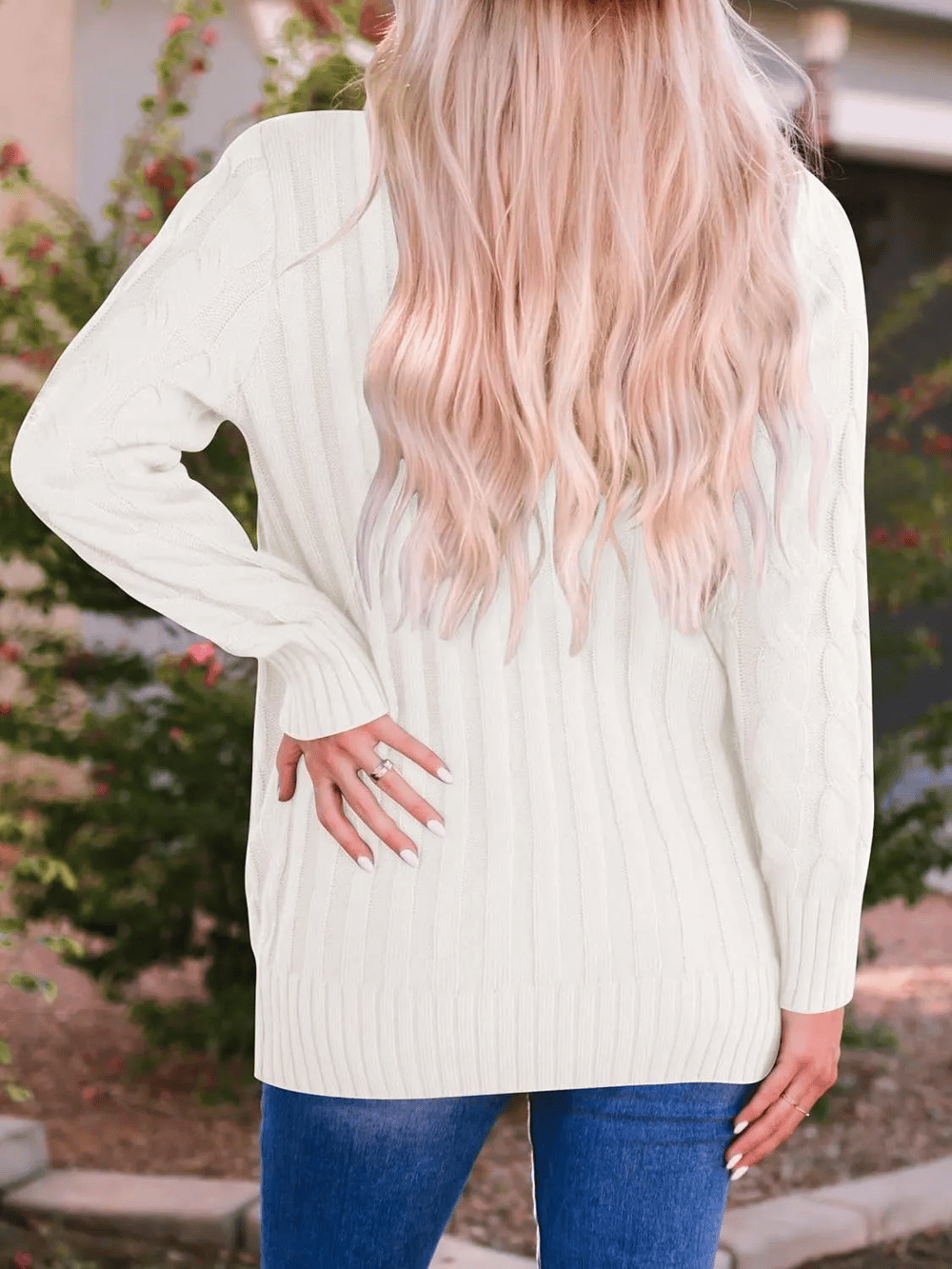 Claudia™ | Cozy Cable Knit Cardigan