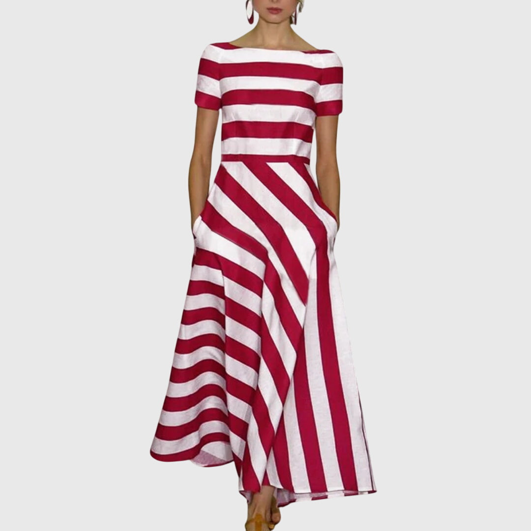 Carly™ | Robe rayée