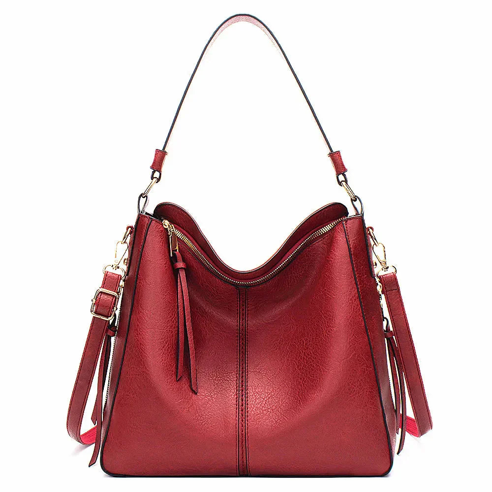 Zayla™ | Leather Hobo Bag