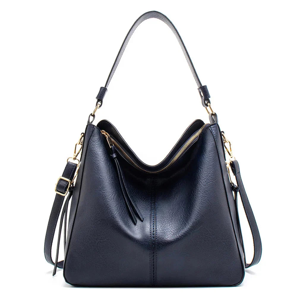 Zayla™ | Leather Hobo Bag