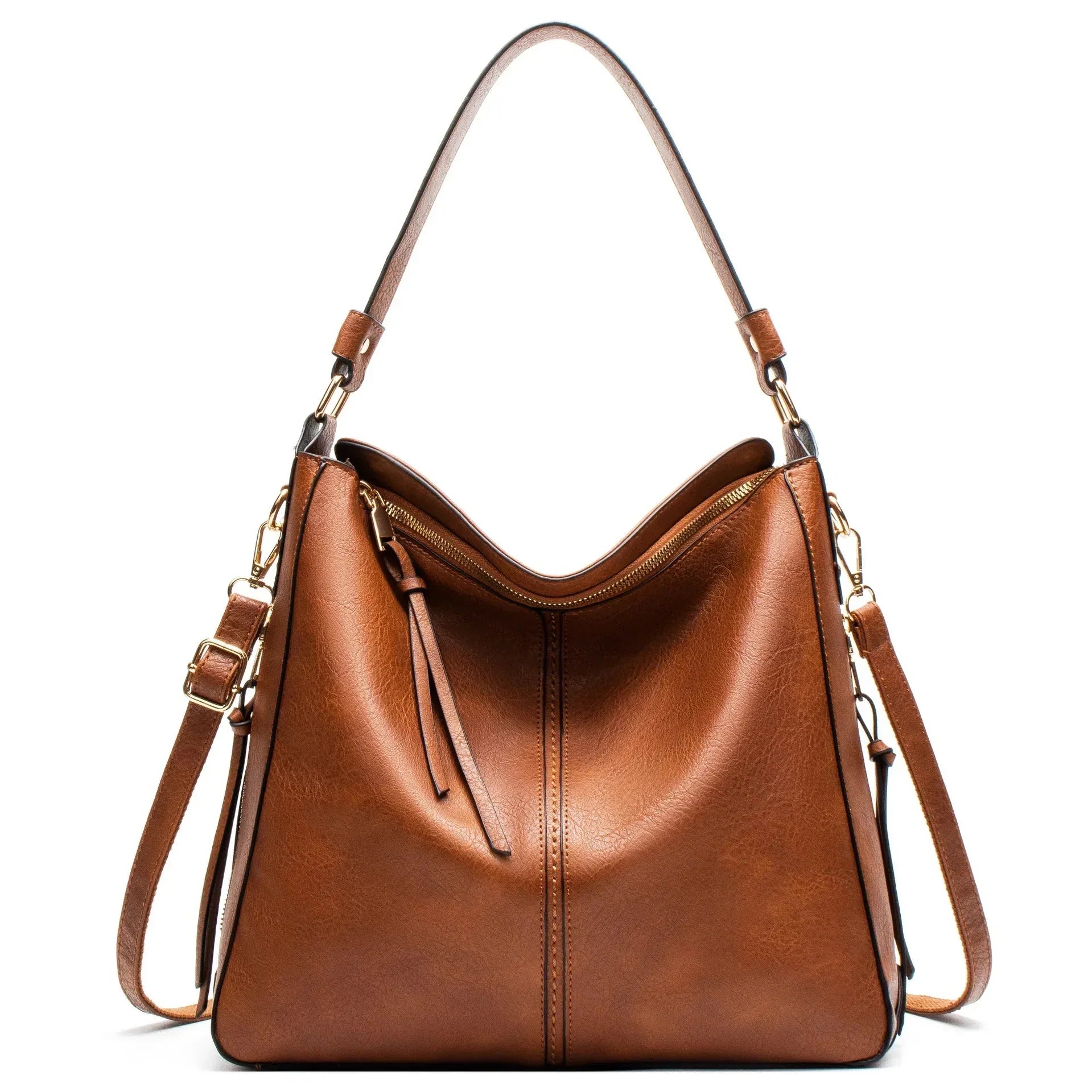 Zayla™ | Leather Hobo Bag
