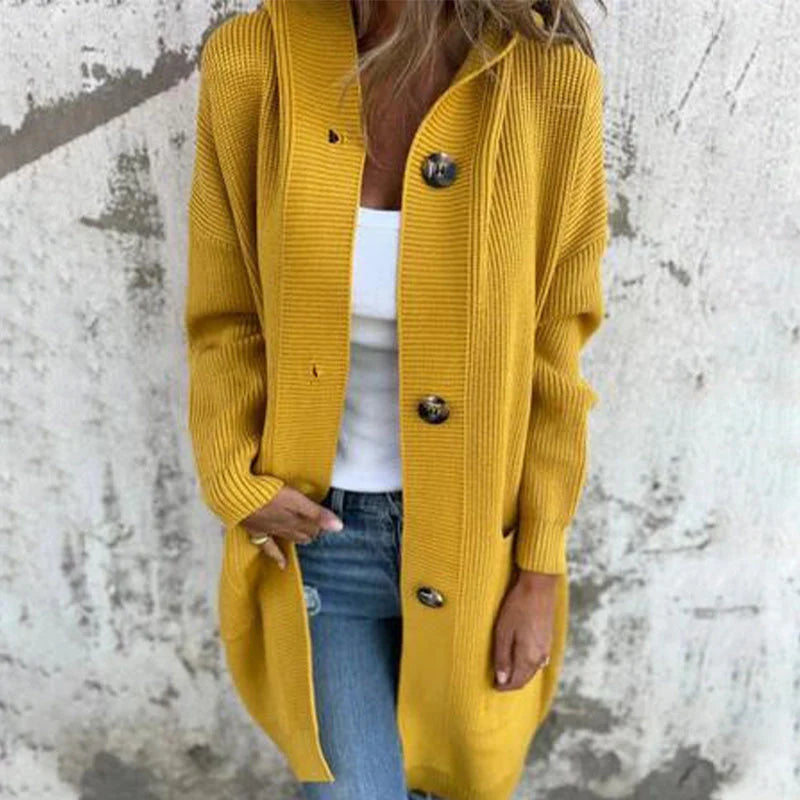 Carmila™ | Cozy Hooded Knit Cardigan