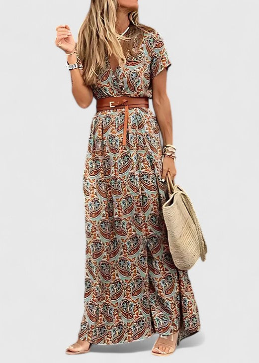 Lorraine™ | Robe longue bohème élégante