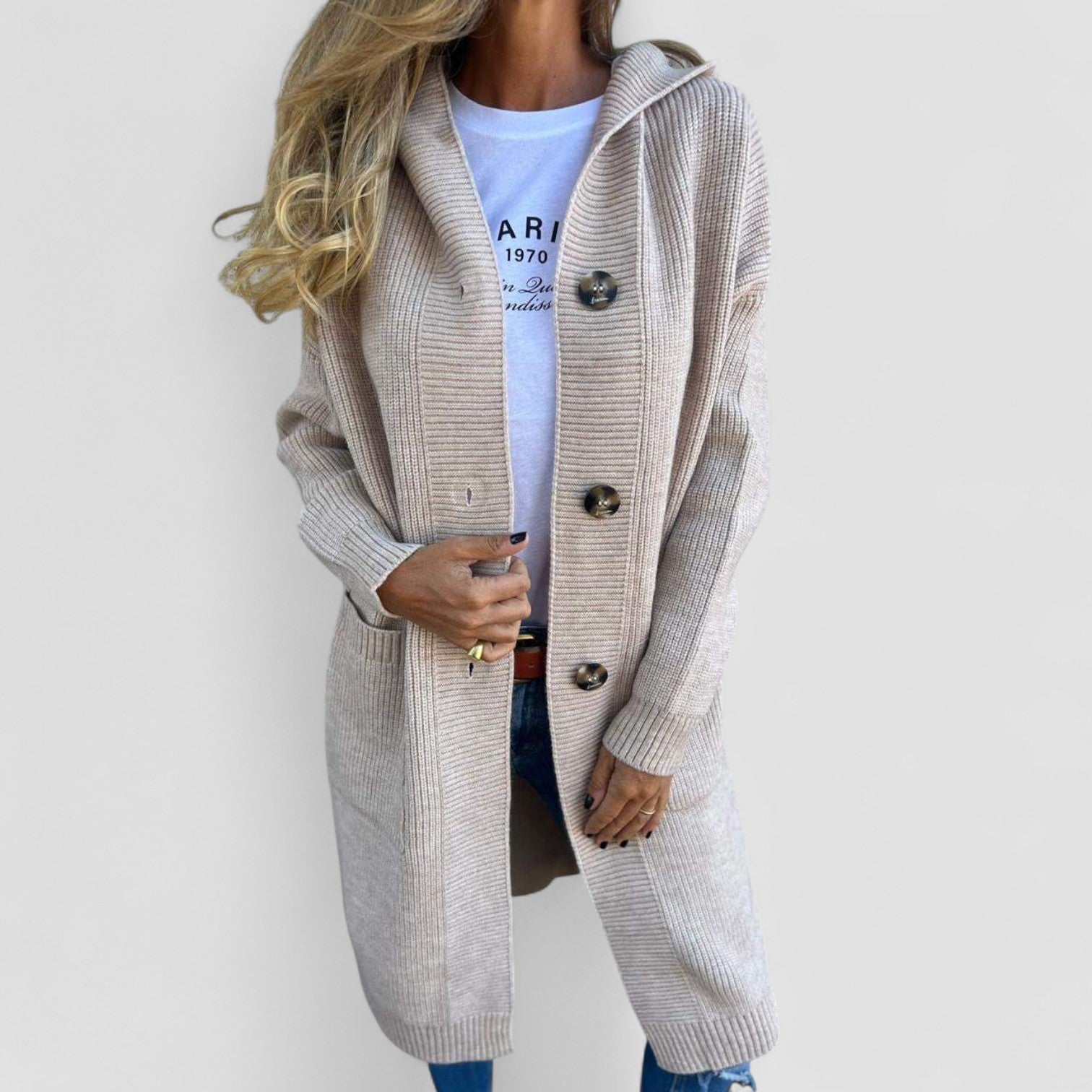 Carmila™ | Cozy Hooded Knit Cardigan