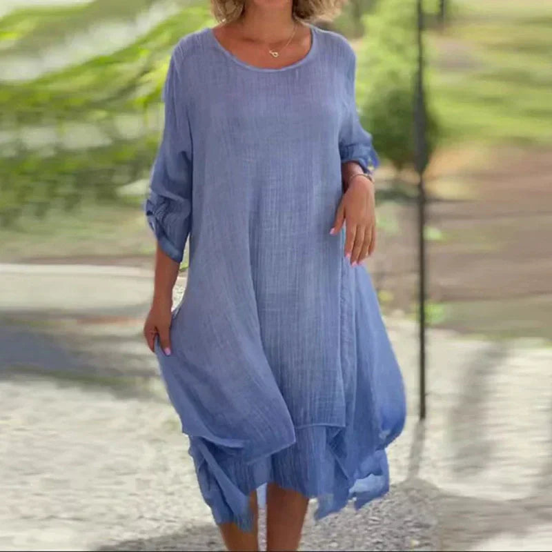 Melina™ | Elegant Relaxed Fit Dress