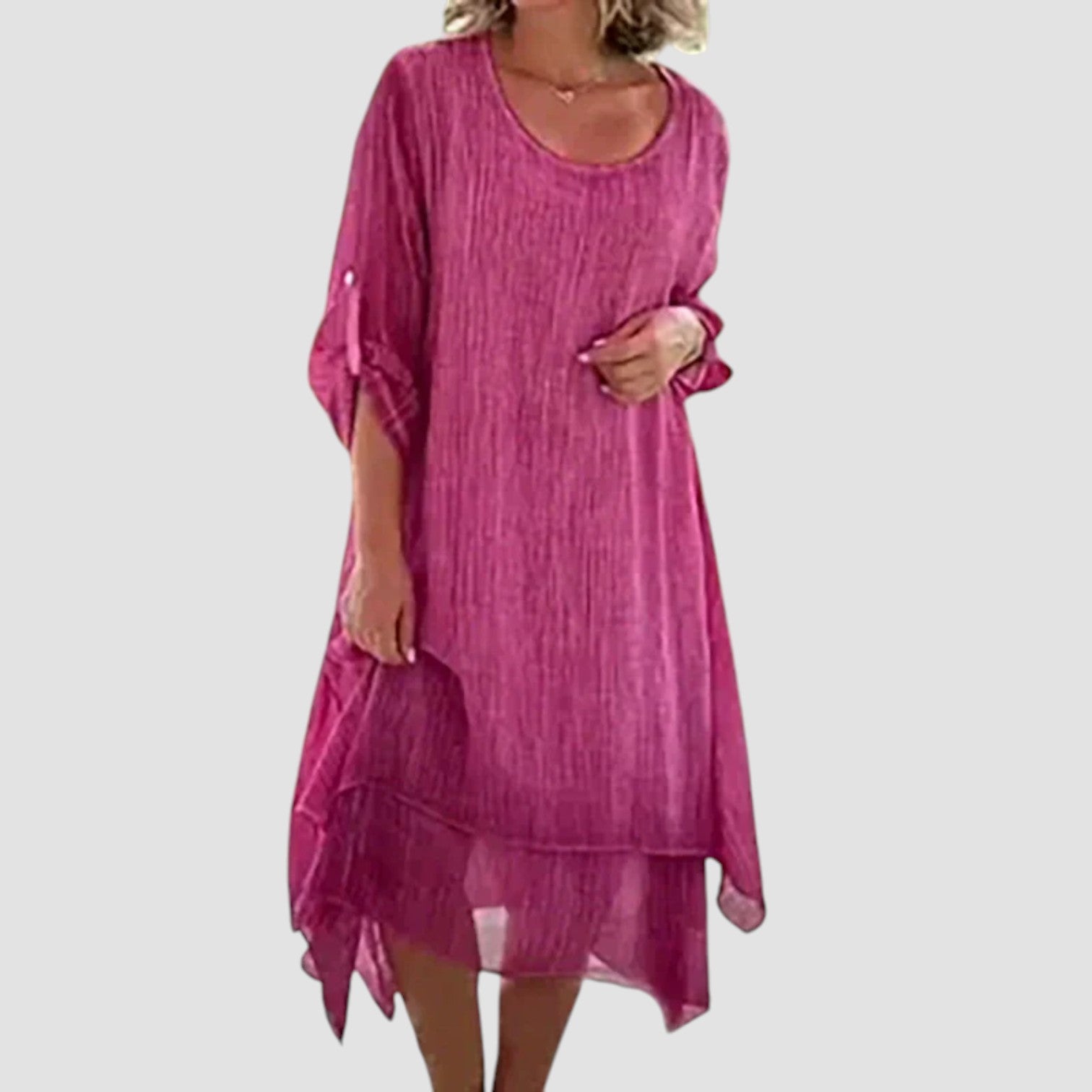 Melina™ | Elegant Relaxed Fit Dress