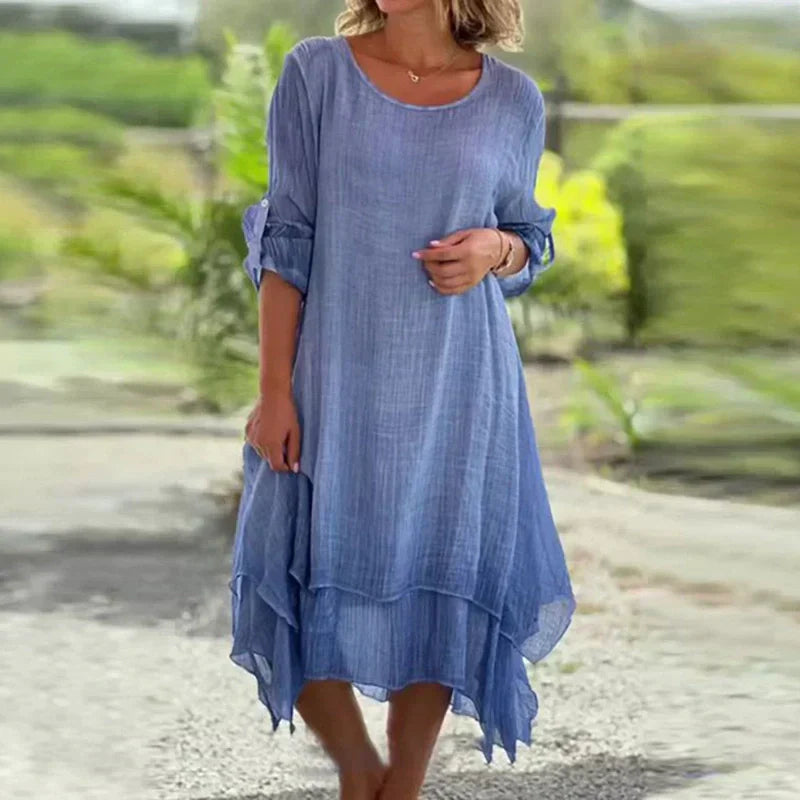 Melina™ | Elegant Relaxed Fit Dress