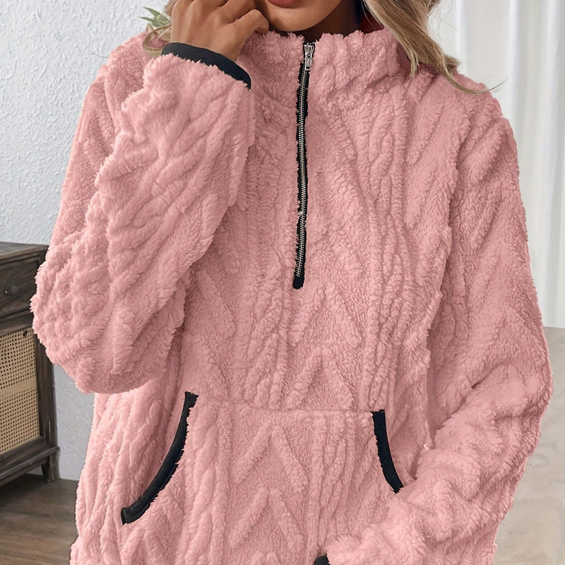 Lisbeth | Soft Half-Zip Fleece Sweater