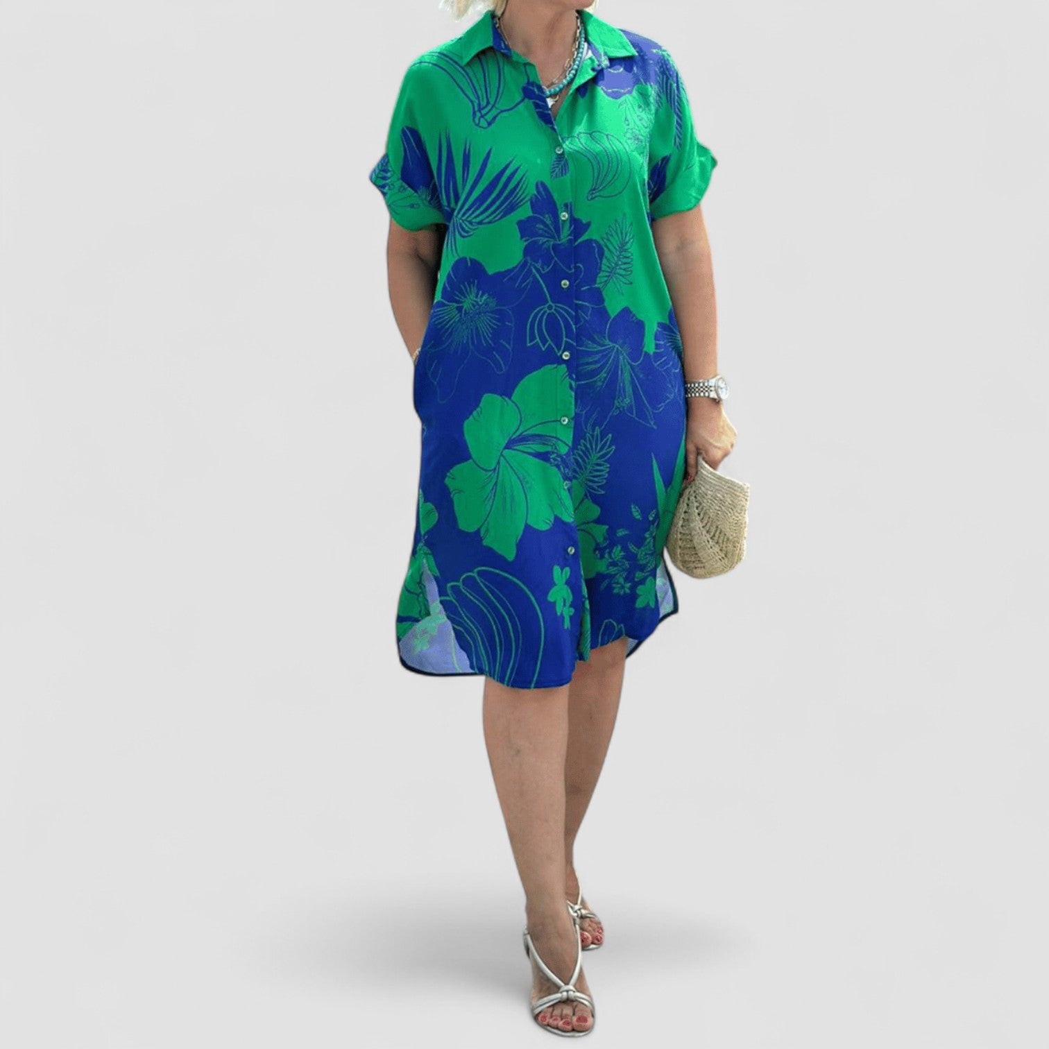 Naomi™ | Floral Print Dress